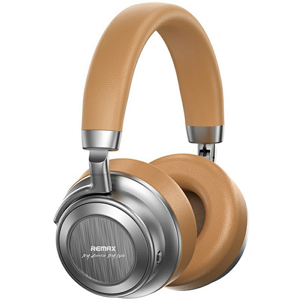 REMAX RB-980HB ANC Støjreducerende Trådløse Hovedtelefoner i Metal Bluetooth-kompatibelt Over-Ear Musikheadset