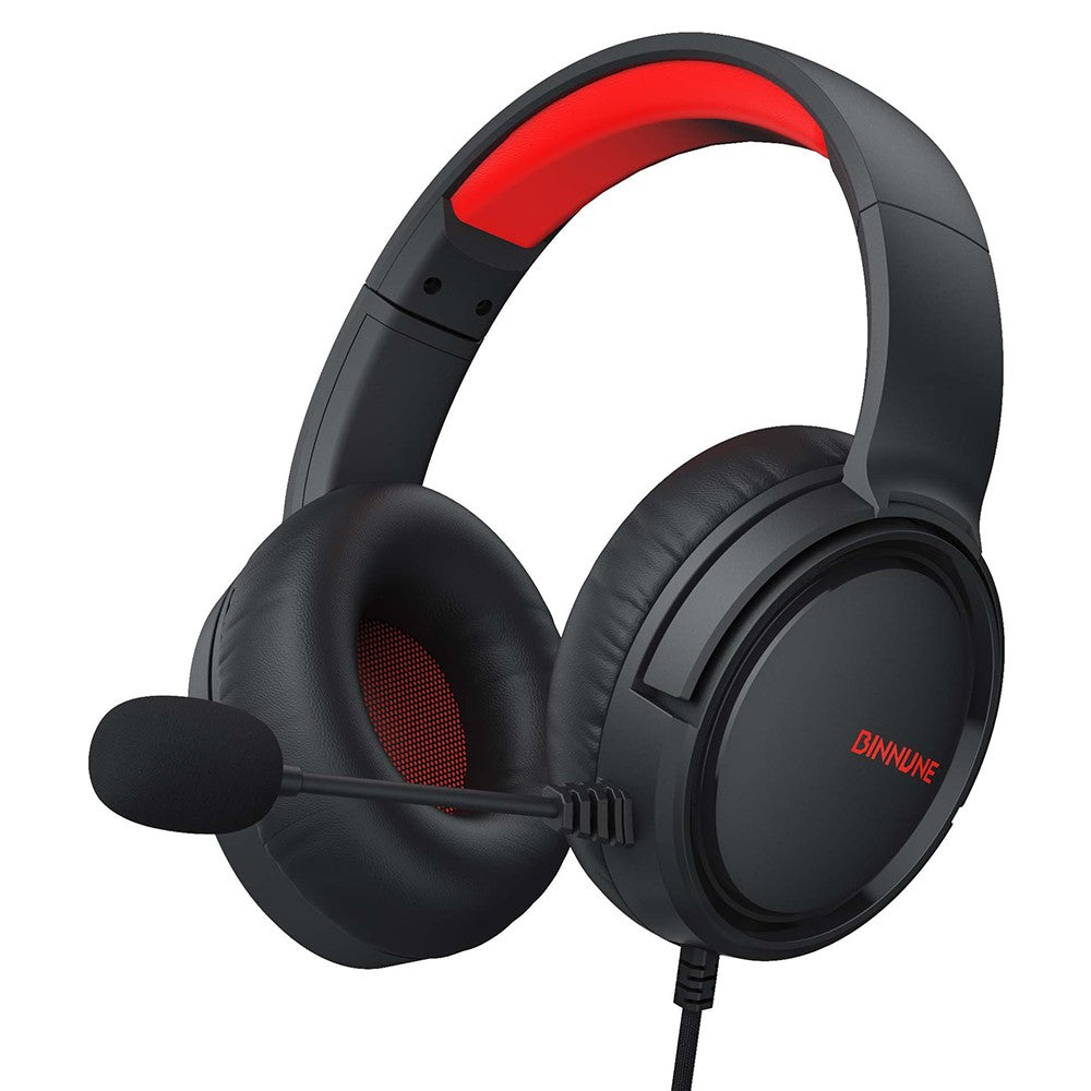 BINNUNE BG02 Gaming Headset 3.5mm Wired Headphones with Microphone For PC  /  Laptop  /  Desktop