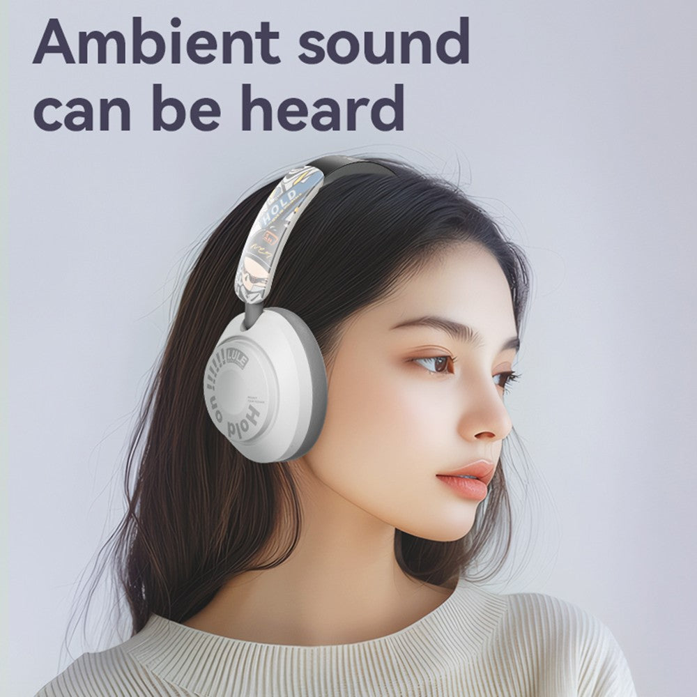 EL-GT3 Bluetooth-kompatible hovedtelefoner ANC støjannullering over-ear trådløst headset med 2,4G-modtager