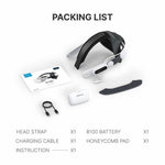 BOBOVR E3 Pro til Meta Quest 3 / 3S Hovedstrop med 10000mAh Batteri VR Headset Hovedbånd