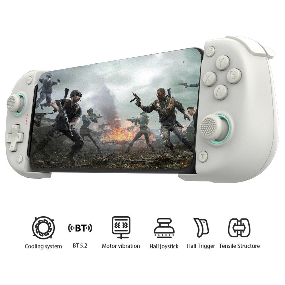 DATA FROG X3 Wireless Bluetooth-Compatible Game Controller with Turbo Function and Cooling Fan for Android / Switch / PC Gaming