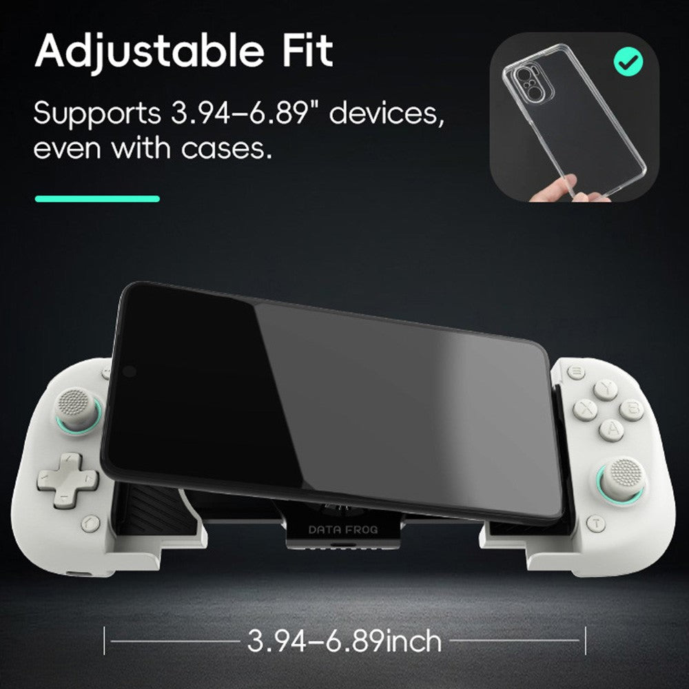 DATA FROG X3 Wireless Bluetooth-Compatible Game Controller with Turbo Function and Cooling Fan for Android / Switch / PC Gaming