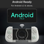 DATA FROG X3 Wireless Bluetooth-Compatible Game Controller with Turbo Function and Cooling Fan for Android / Switch / PC Gaming