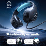 JOYROOM Jhead Series JR-HG2 Gaming Headphones Wired Over-Ear Headset with Microphone  /  Volume Control
