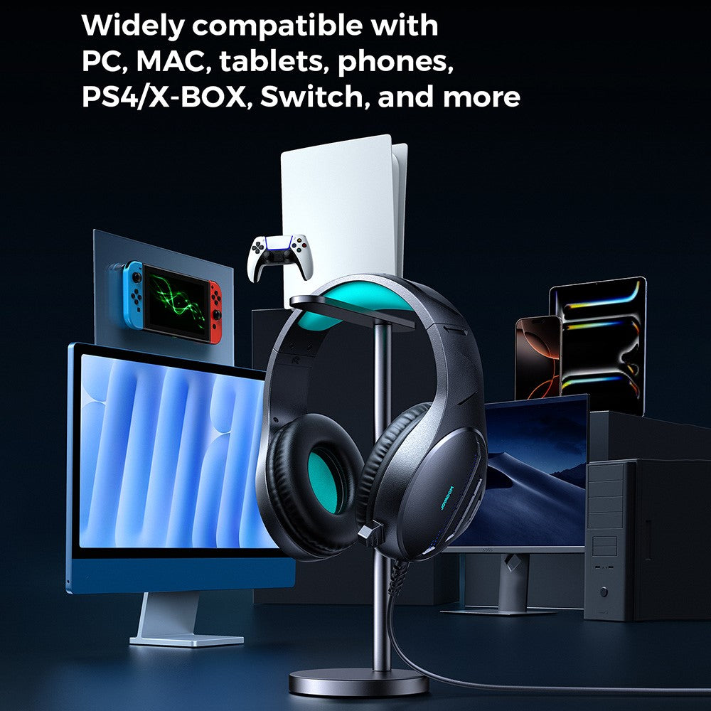 JOYROOM Jhead Series JR-HG2 Gaming Headphones Wired Over-Ear Headset with Microphone  /  Volume Control