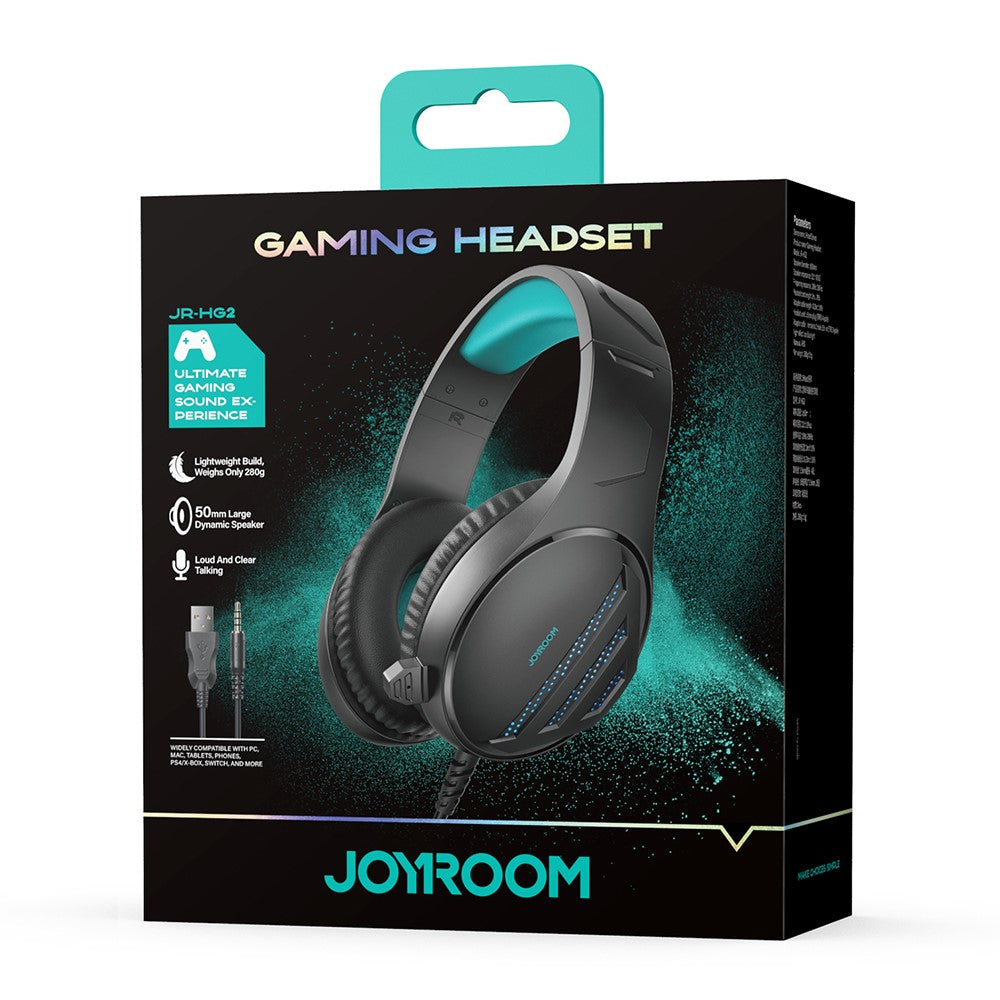 JOYROOM Jhead Series JR-HG2 Gaming Headphones Wired Over-Ear Headset with Microphone  /  Volume Control