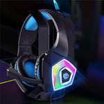 KOTION EACH V-1 Gaming Headset RGB Light Wired Computer Headphone with Adapter Cable