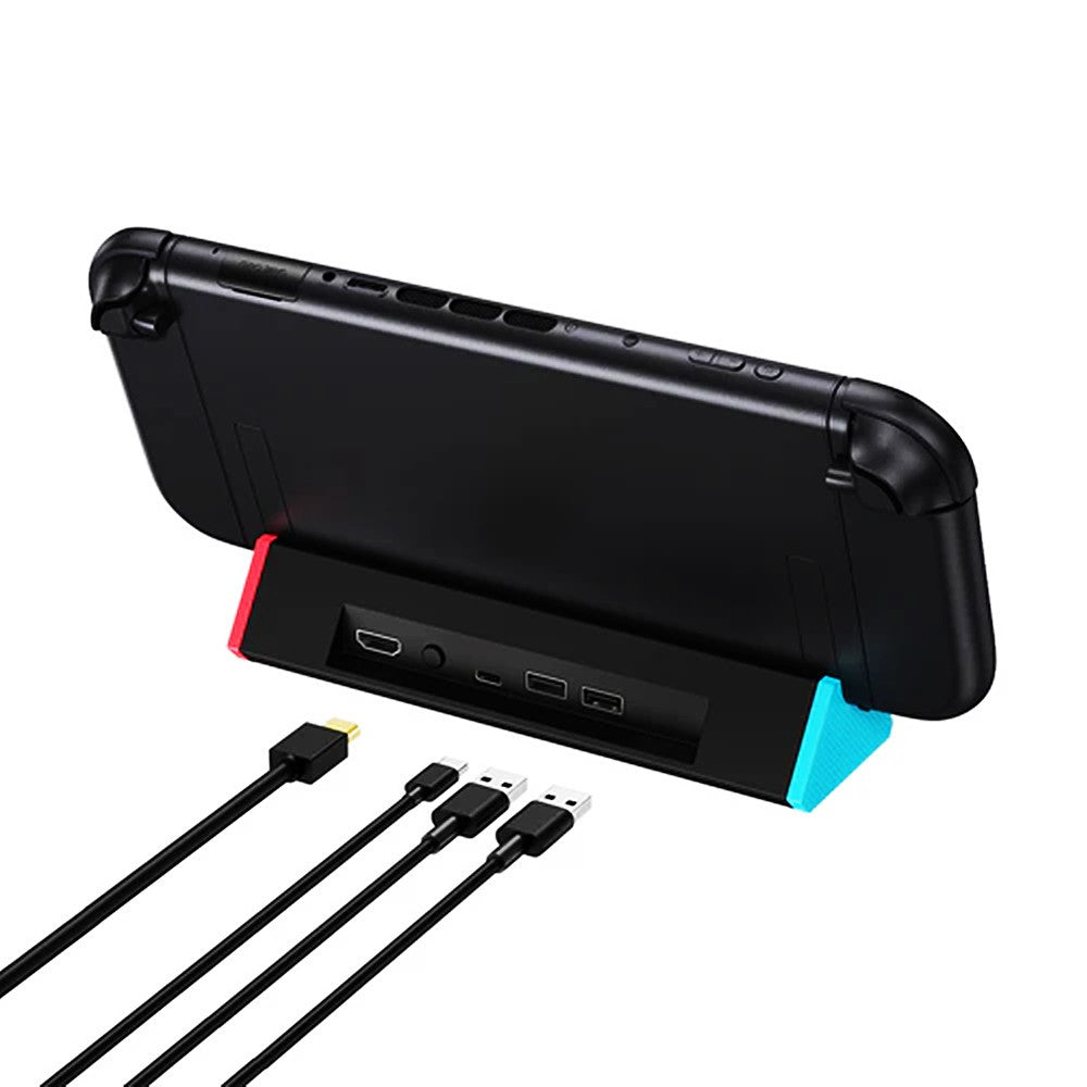 Til Nintendo Switch 2 Dock Station HD 2.1 Adapter 4K 120Hz Bærbar Opladningsudvidelseshub
