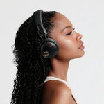 FUNK High Fidelity ANC Bluetooth-Compatible Headphone Surround Sound Headset with AAC Codec and Microphone