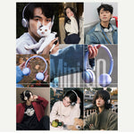 F4 Wireless Headphone ANC ENC Noise Cancelling Over Ear Bluetooth-Compatible Hi-Fi Stereo Headset
