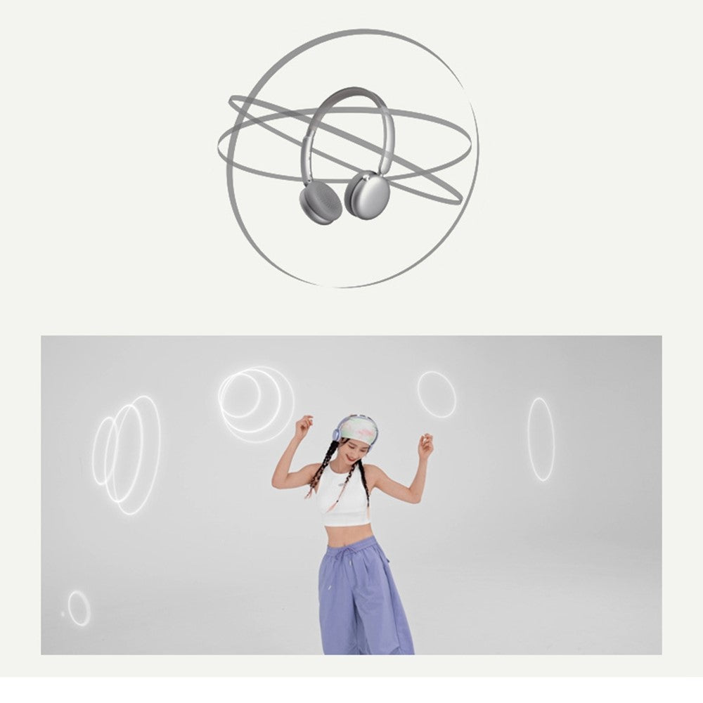 F4 Wireless Headphone ANC ENC Noise Cancelling Over Ear Bluetooth-Compatible Hi-Fi Stereo Headset