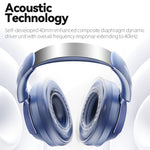 GT6 Wireless PC Gaming Headset Noise Cancelling Over Ear Bluetooth-Compatible Headphone