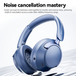 GT6 Wireless PC Gaming Headset Noise Cancelling Over Ear Bluetooth-Compatible Headphone