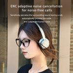 ZAODON MIN Trådløst Gaming Musik Hovedtelefon Bluetooth-kompatibelt HIFI Lyd Over-ear Headset