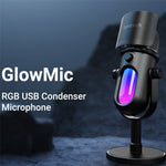SYNTECH M100 RGB Capacitor Gaming Microphone HiFi Recording Studio-Level Audio Mic for Gaming / Live Streaming