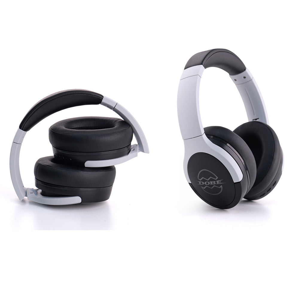 DOBE FOMIS ELECTRONICS TP5-5515 trådløst gamingheadset 2.4G Bluetooth-kompatible hovedtelefoner med RGB LED-mikrofon til PS5/PS4/Nintendo Switch/PC
