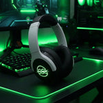 DOBE FOMIS ELECTRONICS TP5-5515 trådløst gamingheadset 2.4G Bluetooth-kompatible hovedtelefoner med RGB LED-mikrofon til PS5/PS4/Nintendo Switch/PC