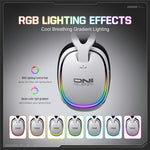 ONIKUMA GT805 4 Modes Wireless / Wired Gaming Headset Over-Ear Headphones with RGB Light