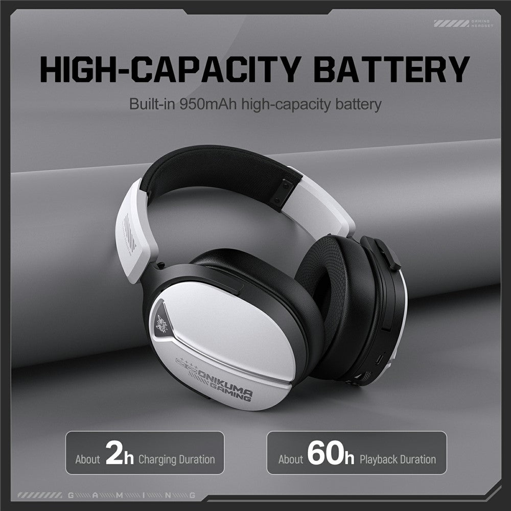 ONIKUMA GT887 Gaming Headphones with Microphone 4 Modes Wireless / Wired Over-Ear Headset