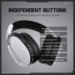 ONIKUMA GT887 Gaming Headphones with Microphone 4 Modes Wireless / Wired Over-Ear Headset