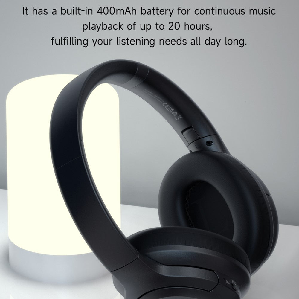 DEVIA EM203 EarBass Pro1 Bluetooth-Compatible Wireless Headphone Foldable Over Ear ANC Headset