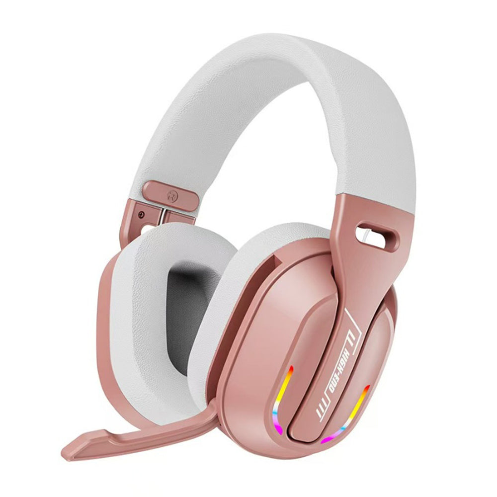 B500 Wireless Bluetooth-compatible Over Ear Headphones Deep Bass Gaming Headset with RGB Light