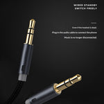 AZEADA PD-BH400 Wireless Headphones Over Ear Bluetooth-compatible 5.0 HiFi Sound Headset