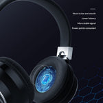 AZEADA PD-BH400 Wireless Headphones Over Ear Bluetooth-compatible 5.0 HiFi Sound Headset