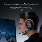 YESIDO EK07 Tri-Mode Gaming Headset Bluetooth-compatible 2.4G Wired Over Ear Headphones with Detachable Mic