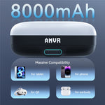 AMVR BP1 8000mAh Batteripakke Hot-swappable Magnetisk Powerbank til VR-headset Telefon Tablet