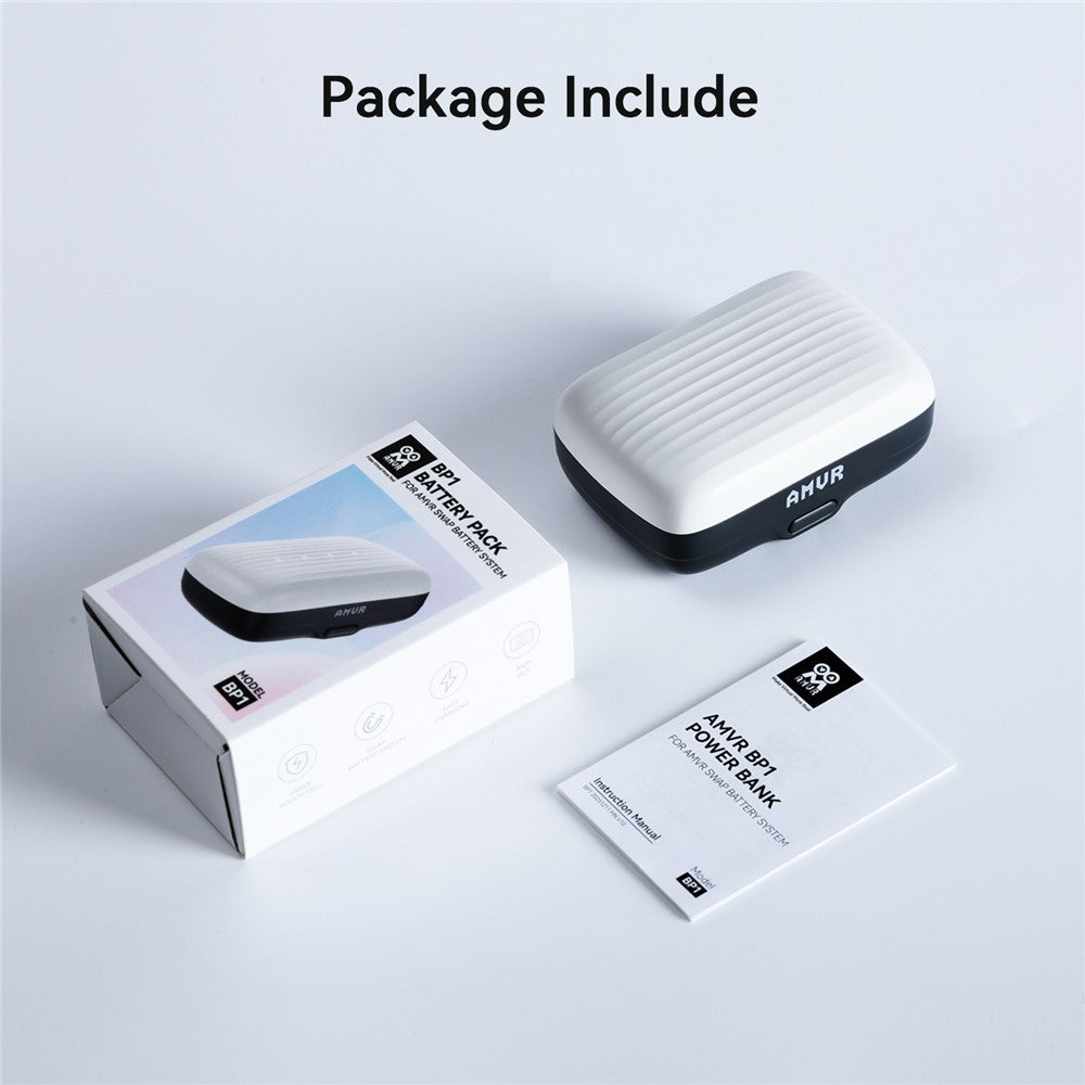 AMVR BP1 8000mAh Batteripakke Hot-swappable Magnetisk Powerbank til VR-headset Telefon Tablet