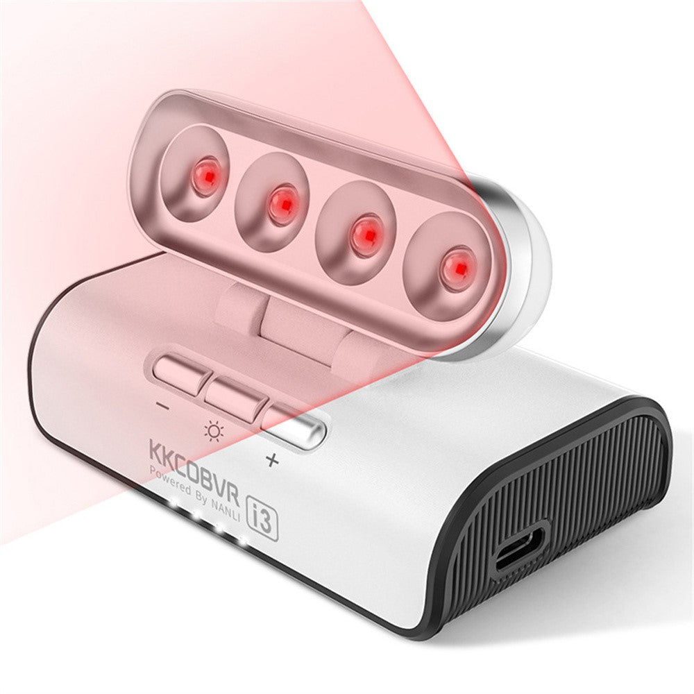 KKCOBVR i3 IR Tracking Base Station for Meta Quest 3  /  3S  /  Pro Infrared Enhancement Light 4-Level Brightness VR Accessory