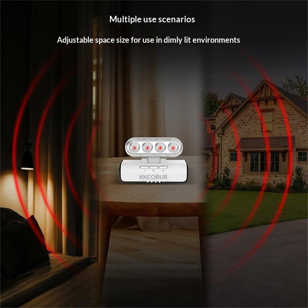 KKCOBVR i3 IR Tracking Base Station for Meta Quest 3  /  3S  /  Pro Infrared Enhancement Light 4-Level Brightness VR Accessory