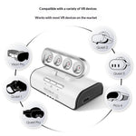 KKCOBVR i3 IR Tracking Base Station for Meta Quest 3  /  3S  /  Pro Infrared Enhancement Light 4-Level Brightness VR Accessory