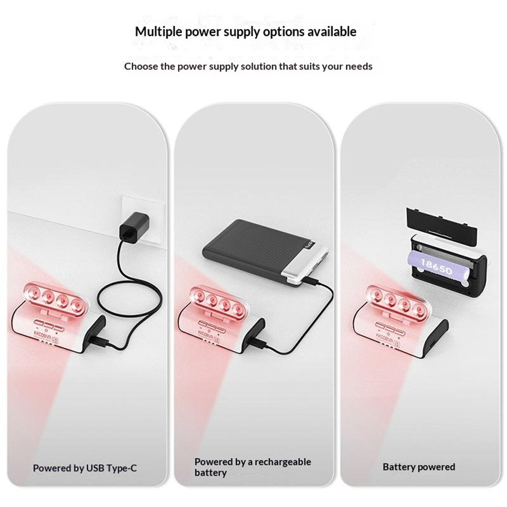 KKCOBVR i3 IR Tracking Base Station for Meta Quest 3  /  3S  /  Pro Infrared Enhancement Light 4-Level Brightness VR Accessory