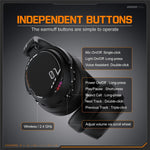 ONIKUMA GT886 Gaming Headset 2.4G Trådløs Bluetooth-kompatibel Kabelbaseret 3 Tilstande PC Hovedtelefon med Aftagelig Mikrofon