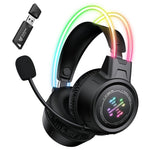ONIKUMA GT889 Gaming Headset 2.4G Wireless Bluetooth-compatible Wired Triple-Mode RGB Lighting PC Headphones