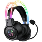 ONIKUMA GT889 Gaming Headset 2.4G Wireless Bluetooth-compatible Wired Triple-Mode RGB Lighting PC Headphones