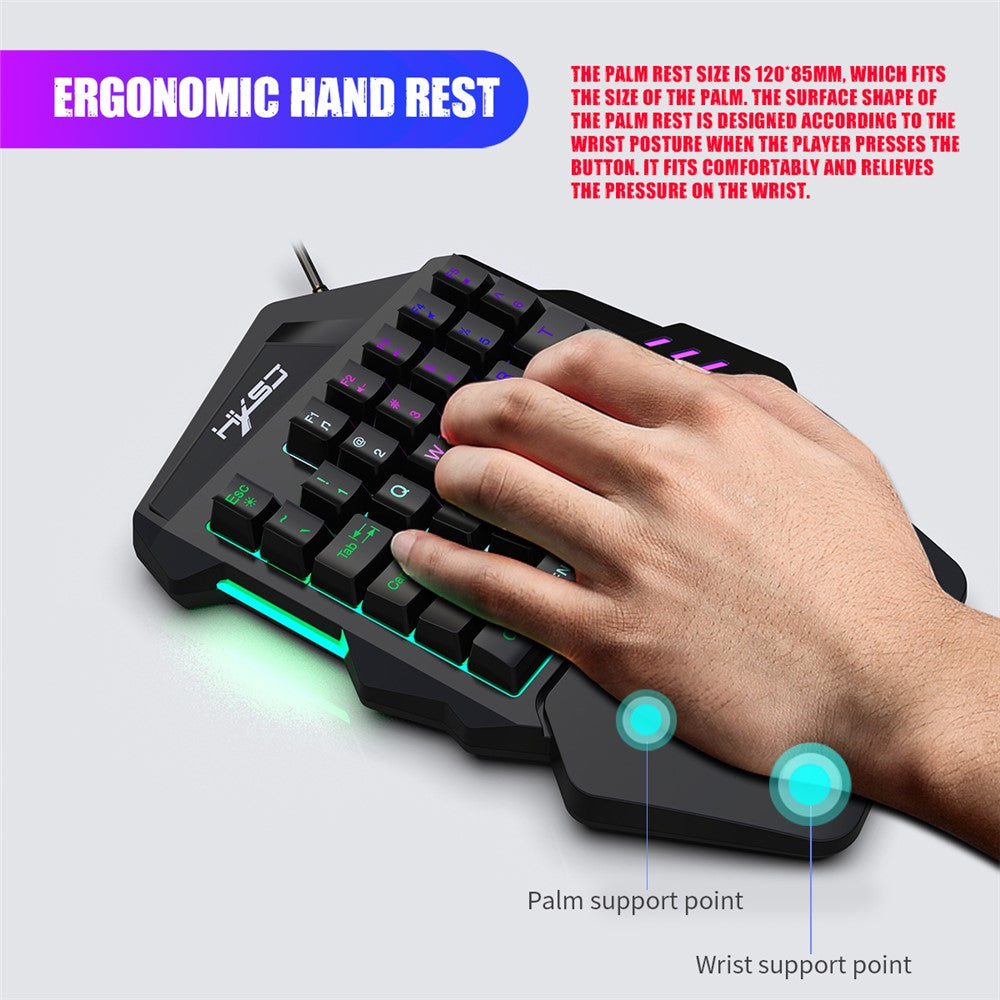HXSJ P5+V100+A867 Gaming Tastatur Mus Konsol Controller Adapter Konverter Sæt til PS5 / PS4 / PS3 / Xbox One / Xbox 360 / Nintendo Switch