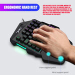 HXSJ P5+V100+A869 Gaming-tastatur-mus-konsol-controlleradapterkonverteringssæt til PS5 / PS4 / PS3 / Xbox One / Xbox 360 / Nintendo Switch