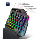 HXSJ P5+V100+A869 Gaming-tastatur-mus-konsol-controlleradapterkonverteringssæt til PS5 / PS4 / PS3 / Xbox One / Xbox 360 / Nintendo Switch