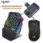 HXSJ P5+V100+A869 Gaming-tastatur-mus-konsol-controlleradapterkonverteringssæt til PS5 / PS4 / PS3 / Xbox One / Xbox 360 / Nintendo Switch