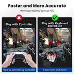 HXSJ P5+V100+A869 Gaming-tastatur-mus-konsol-controlleradapterkonverteringssæt til PS5 / PS4 / PS3 / Xbox One / Xbox 360 / Nintendo Switch