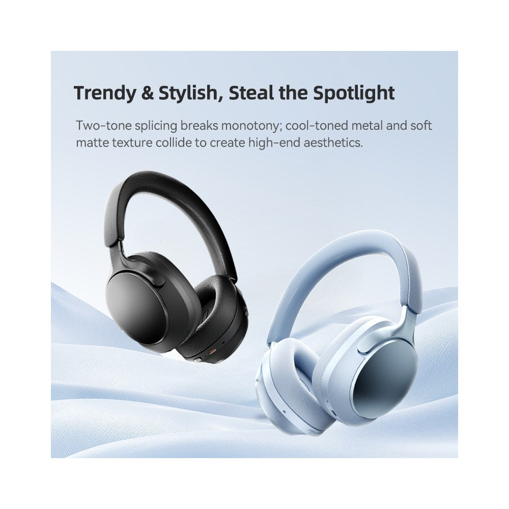 EL-GT5 Wireless Bluetooth-compatible Headphone ANC Noise Cancelling 140H Playtime Headset for Gaming Music