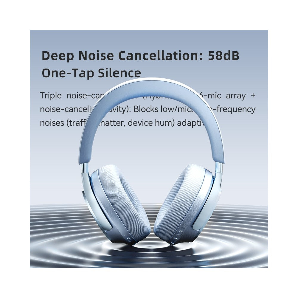 EL-GT5 Wireless Bluetooth-compatible Headphone ANC Noise Cancelling 140H Playtime Headset for Gaming Music