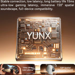 ZAODON YUNX Bluetooth-compatible Headphones 50dB ANC Noise Cancelling Over-Ear Wireless Headset