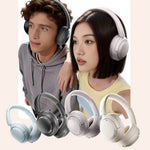 ZAODON YUNX Bluetooth-compatible Headphones 50dB ANC Noise Cancelling Over-Ear Wireless Headset