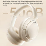 ZAODON YUNX Bluetooth-compatible Headphones 50dB ANC Noise Cancelling Over-Ear Wireless Headset