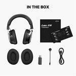 ZAODON LINX Gaming Headset 53mm Drivers 2000mAh 4-Mode Connectivity Bluetooth-compatible 6.0 Over-Ear Headphones