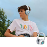 BT08C Children Wireless Over-Ear Headphones Bluetooth-compatible 6.0 Headset with RGB Light